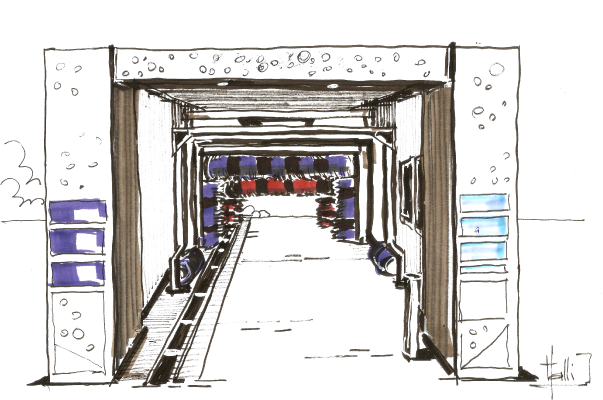 Impianti di Lavaggio a tunnel